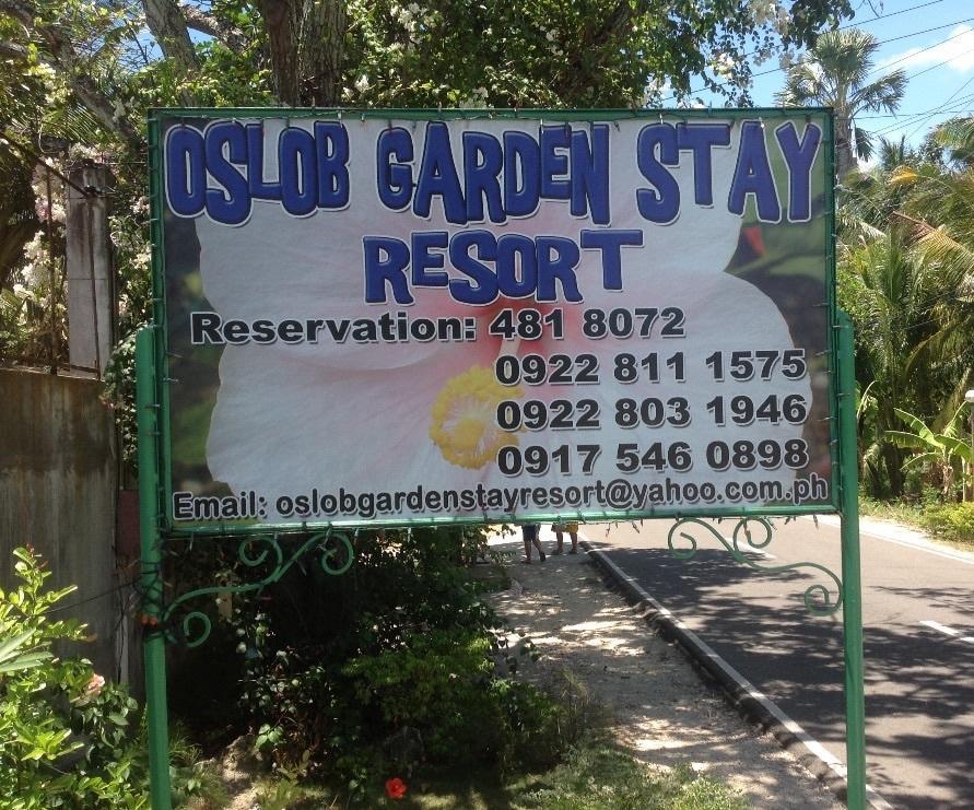 Oslob Garden Stay Beach Resort Экстерьер фото